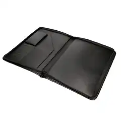 CARPETA PORTAFOLIOS A4 CREMALLERA CON BOLSA PARA MOVIL CALCULADORA TARJETERO NEGRO Q-CONNECT (163736) CARPETA PORTAFOLIOS A4 CREMALLERA CON BOLSA PARA MOVIL CALCULADORA TARJETERO NEGRO Q-CONNECT (163736)