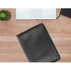 CARPETA PORTAFOLIOS A4 CREMALLERA CON BOLSA PARA MOVIL CALCULADORA TARJETERO NEGRO Q-CONNECT (163736) CARPETA PORTAFOLIOS A4 CREMALLERA CON BOLSA PARA MOVIL CALCULADORA TARJETERO NEGRO Q-CONNECT (163736)