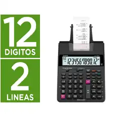 CALCULADORA CASIO HR-150RCE 12 DIGITOS IMPRESORA NEGRO 31239 166029 (HR-150RCE) CALCULADORA CASIO HR-150RCE 12 DIGITOS IMPRESORA NEGRO 31239 166029 (HR-150RCE)