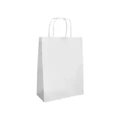 BOLSA PAPEL Q-CONNECT CELULOSA BLANCO S 240X320X10 MM ASA RETORCIDA 166088 KF03745 BOLSA PAPEL Q-CONNECT CELULOSA BLANCO S 240X320X10 MM ASA RETORCIDA 166088 KF03745