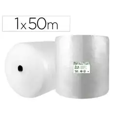 PLASTICO BURBUJA LIDERPAPEL ECOUSE 1X50M 30% DE PLASTICO RECICLADO BU25 166168