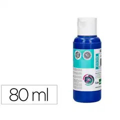 PINTURA ACRILICA LIDERPAPEL BOTE DE 80 ML AZUL ULTRAMAR DC02 166296