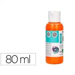 Material PINTURA ACRILICA LIDERPAPEL BOTE DE 80 ML NARANJA DC07 166301