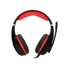 AURICULAR Q-CONNECT GAMING CON MICROFONO AJUSTABLE E ILUMINACION LED COLOR NEGRO KF10095 166363