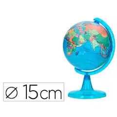 GLOBO TERRAQUEO LIDERPAPEL MAPA POLITICO DIAMETRO 15 CM GL02 166370