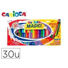 ROTULADOR CARIOCA MAGIC MARKERS SPECIAL SET CAJA 30 UDS COLORES SURTIDOS 43183 168053