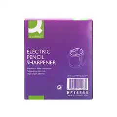 SACAPUNTA Q-CONNECT KF14568 ELECTRICO DE SOBREMESA CABLE USB/4 PILAS AA AFILA CUCHILLA DOS USOS KF14568 169170 SACAPUNTA Q-CONNECT KF14568 ELECTRICO DE SOBREMESA CABLE USB/4 PILAS AA AFILA CUCHILLA DOS USOS KF14568 169170