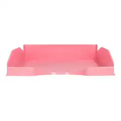 BANDEJA SOBREMESA PLASTICO Q-CONNECT ROSA PASTEL OPACO 240X70X340MM KF17161 169175 BANDEJA SOBREMESA PLASTICO Q-CONNECT ROSA PASTEL OPACO 240X70X340MM KF17161 169175