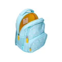 MOCHILA ESCOLAR LIDERPAPEL MULTIBOLSILLO INFANTIL AZUL FLOWERS 350X110X270 MM ME41 169405 MOCHILA ESCOLAR LIDERPAPEL MULTIBOLSILLO INFANTIL AZUL FLOWERS 350X110X270 MM ME41 169405