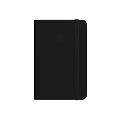 Material CUADERNO CON GOMILLA ANTARTIK NOTES TAPA DURA A6 HOJAS RAYAS NEGRO 100 HOJAS 80 GR FSC TW10 169977