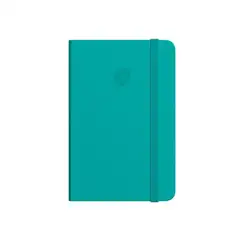 Material CUADERNO CON GOMILLA ANTARTIK NOTES TAPA DURA A6 HOJAS LISAS TURQUESA 100 HOJAS 80 GR FSC TW69 170036