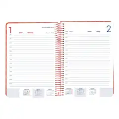 AGENDA ESPIRAL LIDERPAPEL SYROS 15X21CM DP 60GR CALAN 170426 AGENDA ESPIRAL LIDERPAPEL SYROS 15X21CM DP 60GR CALAN 170426