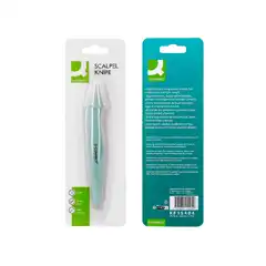 BISTURI Q-CONNECT PLASTICO CUCHIILA CERAMICA XD-119 KF15404 170699