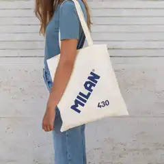 BOLSO TOTE BAG COLECCION MILAN 430 SINCE 1918 BEIG 62101SNBG 170960