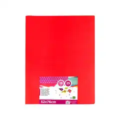 PAPEL SEDA LPP ROJO 52X76 CM 18 GR -PAQ. DE 25 HJ 22236 22236