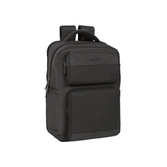 Material CARTERA ESCOLAR SAFTA BUSINESS (BLACK-BLUE-GREY) MOCHILA 2 BOLSILLOS PORTATIL 15,6