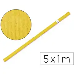 PAPEL KRAFT LIDERPAPEL AMARILLO ROLLO 5X1 MT PK01 23303