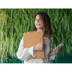 SUBCARPETA LIDERPAPEL Fº KRAFT INTERIOR BLANCO 240G/M2 SC24 23657