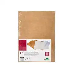 SUBCARPETA LIDERPAPEL Fº KRAFT INTERIOR BLANCO 240G/M2 SC24 23657