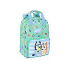 MOCHILA SAFTA INFANTIL CON ASAS BLUEY SISTERS 280X200X80 MM 612533765 243453
