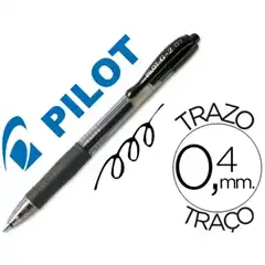Material BOLIGRAFO PILOT G-2 0,7 MM. RETRACTIL NEGRO 24726 (NG2N)