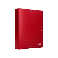 CARPETA PROYECTOS LIDERPAPEL Fº LOMO 90MM CARTON FORRADO ROJA PY94 25295 CARPETA PROYECTOS LIDERPAPEL Fº LOMO 90MM CARTON FORRADO ROJA PY94 25295