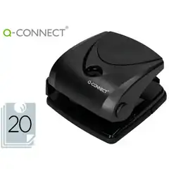 Material TALADRADOR Q-CONNECT KF01234 NEGRO ABERTURA 2 MM CAP. 20 HJ KF01234 25516