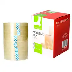 CINTA ADHESIVA Q-CONNECT TRANSPARENTE 66 MT X 12 MM KF27015 25930