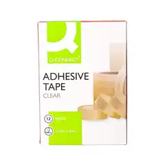 CINTA ADHESIVA Q-CONNECT TRANSPARENTE 66 MT X 12 MM KF27015 25930