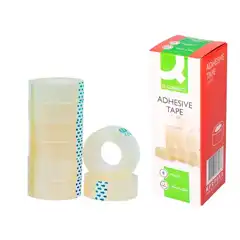 CINTA ADHESIVA Q-CONNECT TRANSPARENTE 33 MT X 19 MM KF27013 25931 CINTA ADHESIVA Q-CONNECT TRANSPARENTE 33 MT X 19 MM KF27013 25931