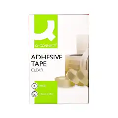 CINTA ADHESIVA Q-CONNECT TRANSPARENTE 66 MT X 19 MM KF27016 25932 CINTA ADHESIVA Q-CONNECT TRANSPARENTE 66 MT X 19 MM KF27016 25932