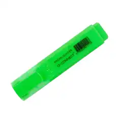 ROTULADOR Q-CONNECT FLUORESCENTE VERDE PUNTA BISELADA KF01113 26006