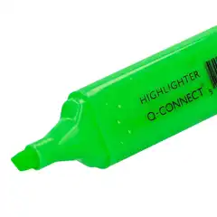 ROTULADOR Q-CONNECT FLUORESCENTE VERDE PUNTA BISELADA KF01113 26006