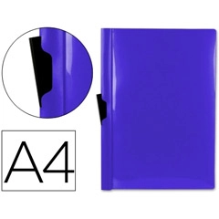 Material DOSSIER BEAUTONE PINZA LATERAL 26902 45322 PP A4 AZUL 60HJ 26902