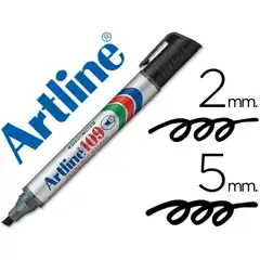 Material ROTULADOR ARTLINE MARCADOR PERMANENTE 109 NEGRO P. BISELADA EK-109 26915