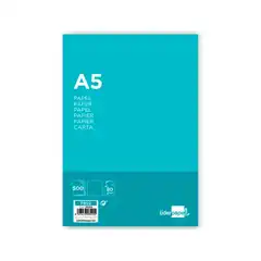 PAPEL LIDERPAPEL A5 80G/M2 PAQ. DE 500 BLANCO 28229 PAPEL LIDERPAPEL A5 80G/M2 PAQ. DE 500 BLANCO 28229
