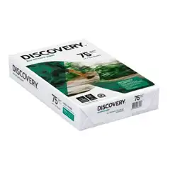 PAPEL FOTOCOPIADORA DISCOVERY DIN A3 75 GRS. PAPEL MULTIUSO INK-JET Y LASER-PAQ. DE 500 HJ 28241