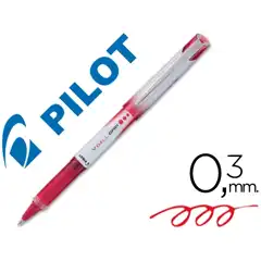 BOLIGRAFO PILOT V-BALL GRIP 0,5 TINTA LIQUIDA ROJO 28451