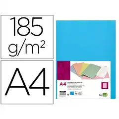 SUBCARPETA LIDERPAPEL DIN A4 CELESTE INTENSO 180G/M2 SC14 29024