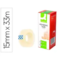 Material CINTA ADHESIVA Q-CONNECT TRANSPARENTE 33 MT X 15 MM KF01787 31738