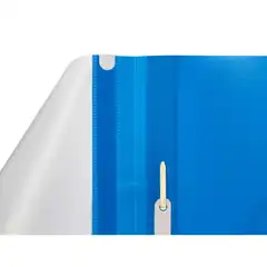 CARPETA DOSSIER FASTENER PLASTICO Q-CONNECT A4 AZUL KF01454 32702