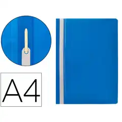 Material CARPETA DOSSIER FASTENER PLASTICO Q-CONNECT A4 AZUL KF01454 32702