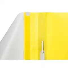 CARPETA DOSSIER FASTENER PLASTICO Q-CONNECT A4 AMARILLA KF01457 32705