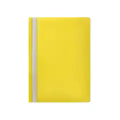 CARPETA DOSSIER FASTENER PLASTICO Q-CONNECT A4 AMARILLA KF01457 32705