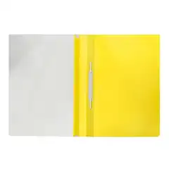 CARPETA DOSSIER FASTENER PLASTICO Q-CONNECT A4 AMARILLA KF01457 32705