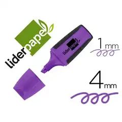 ROTULADOR LIDERPAPEL MINI FLUORESCENTE VIOLETA RT06 35819