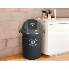 PAPELERA CONTENEDOR Q-CONNECT PLASTICO CON TAPADERA 80L COLOR GRIS 450X760 MM KF04237 36133 PAPELERA CONTENEDOR Q-CONNECT PLASTICO CON TAPADERA 80L COLOR GRIS 450X760 MM KF04237 36133