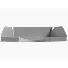 BANDEJA PLASTICO APILABLE GRIS OPACO Q-CONNECT KF04194 36181 BANDEJA PLASTICO APILABLE GRIS OPACO Q-CONNECT KF04194 36181