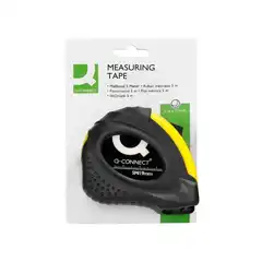 FLEXOMETRO Q-CONNECT CON FRENO MATERIAL ANTICHOQUE 19 MM DE ANCHO LONGITUD 5 MT 36865
