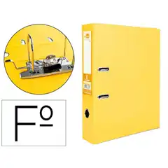 Material ARCHIVADOR PALANCA Fº AMARILLO LIDERPAPEL (37715)